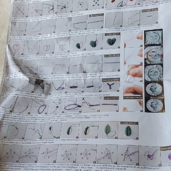 Santa Claus Embroidery DIY Art Kit - Picture 8 of 9